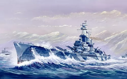 Trumpeter - USS Alabama (BB-60) 